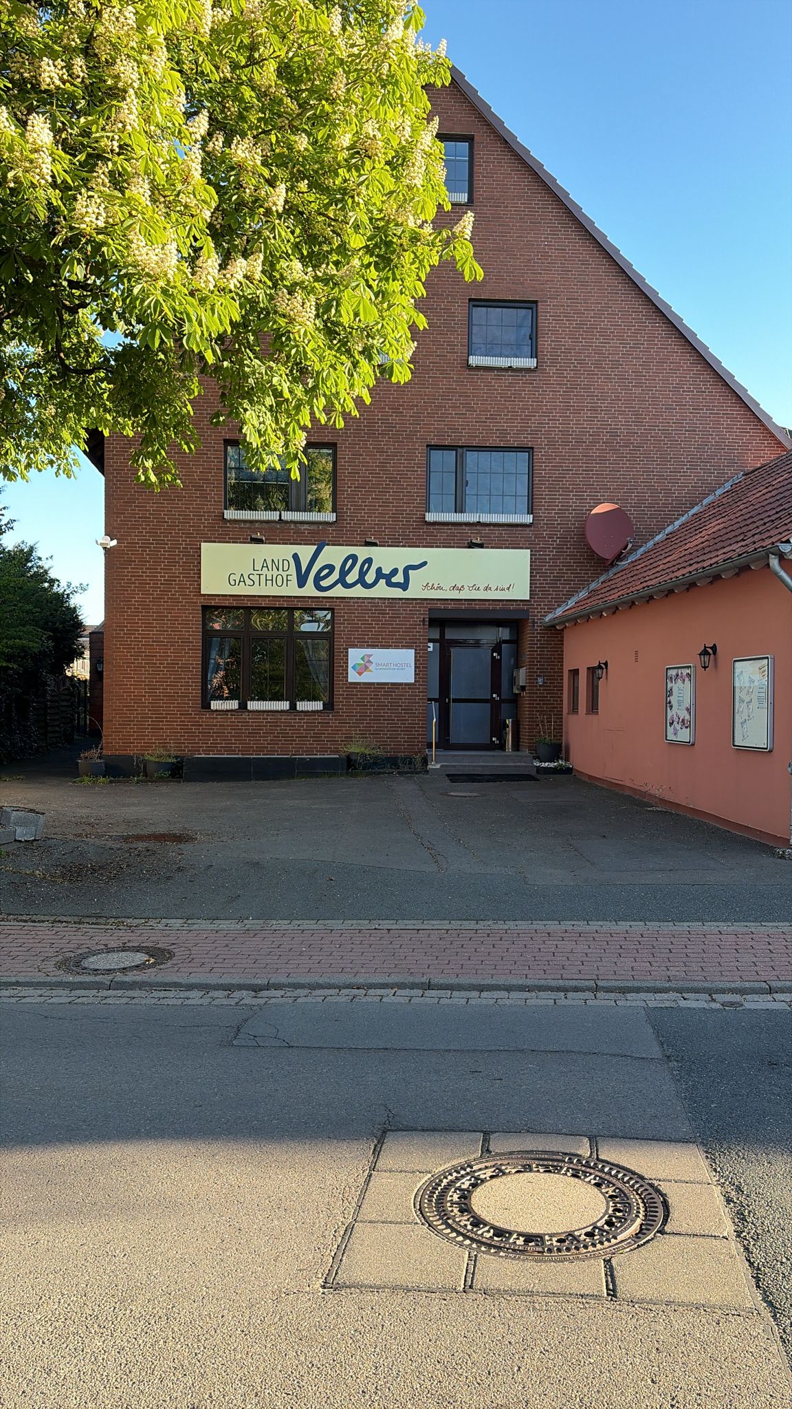 The hotel exterior